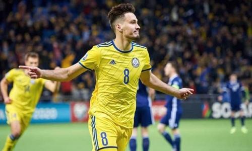 The scorer for Kazakhstan's national team against Scotland has chosen a new club.