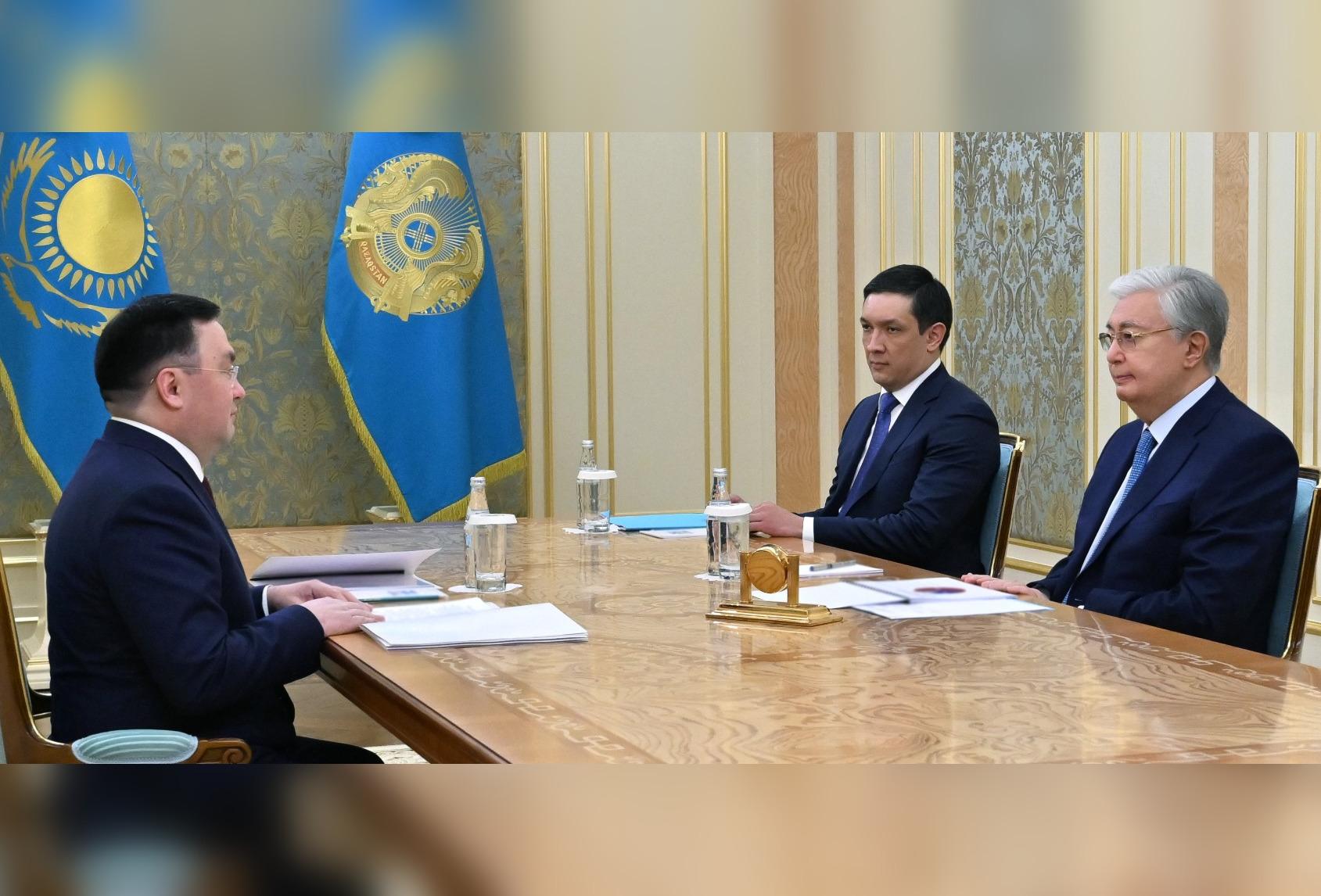 Tokaev reviewed the judicial system's performance with the Chairman of the Supreme Court.